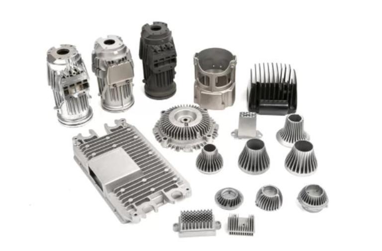 Nhôm đúc được ứng dụng sản xuất các linh kiện tản mát