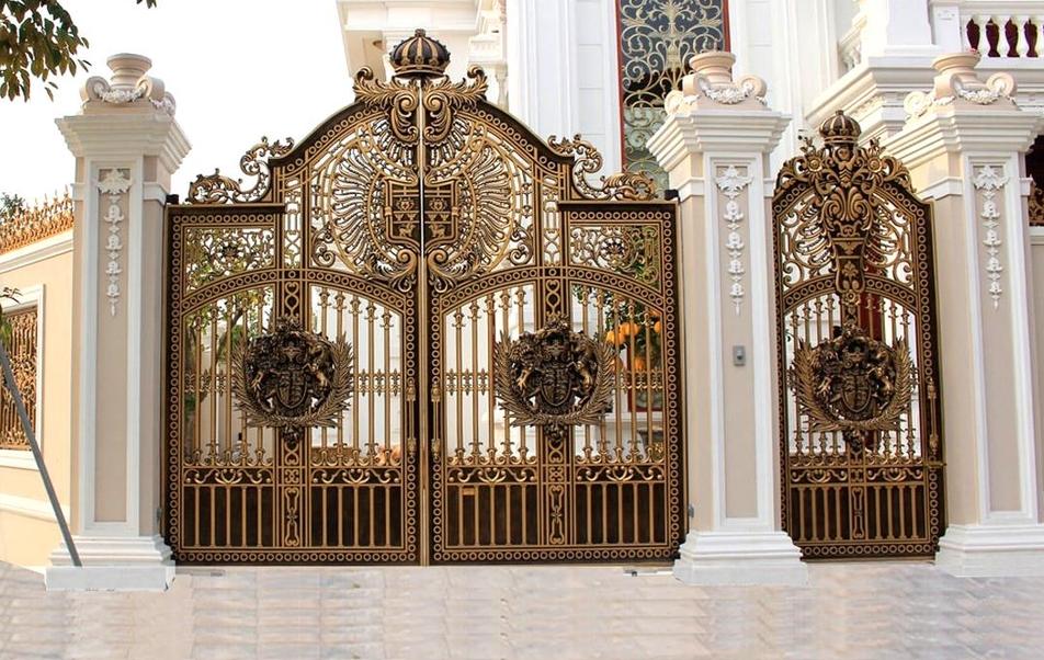 Các cửa cổng từ nhôm đúc có chất lượng bền bỉ