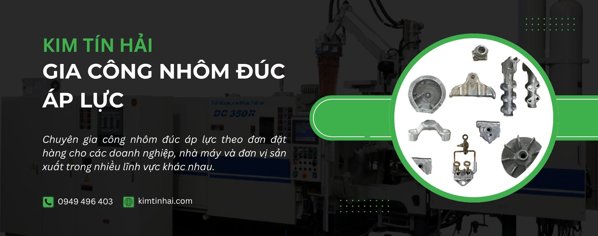 gia công nhôm đúc áp lực