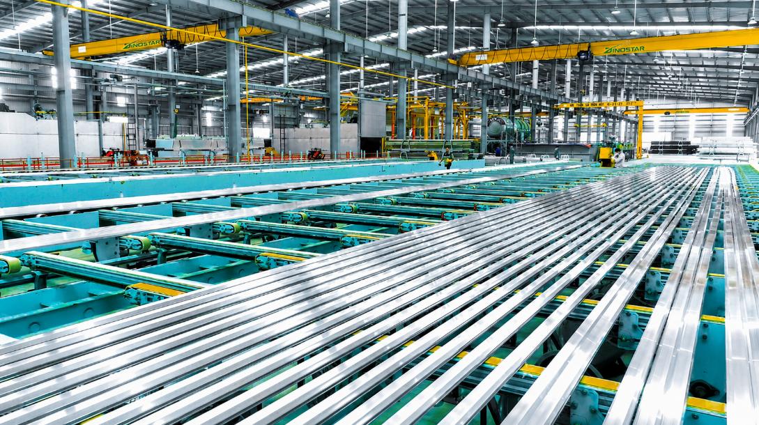 Nhôm được ứng dụng rộng rãi trong ngành xây dựng